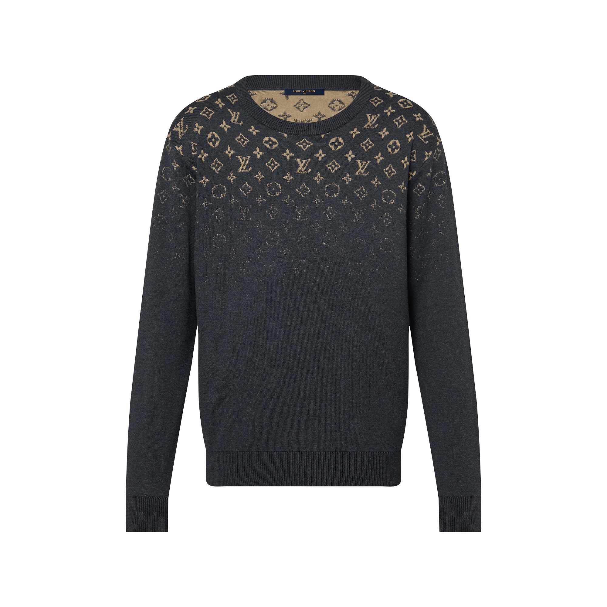 Gradient Cotton Crewneck - Ready-to-Wear | LOUIS VUITTON